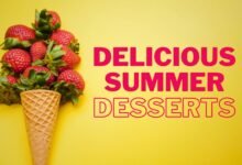 A colorful assortment of mouthwatering summer desserts, perfect for satisfying your sweet tooth