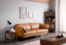 buy a leather sofa