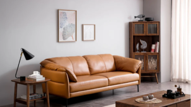 buy a leather sofa